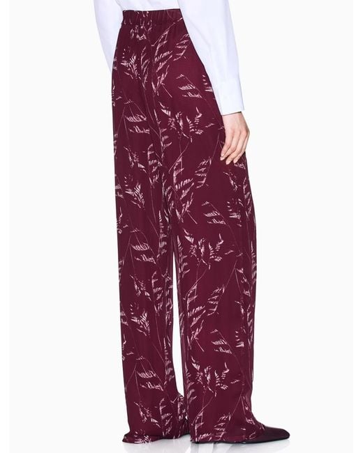 ARMANI EXCHANGE Purple Trousers