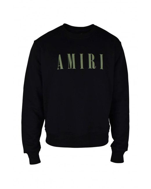 Amiri Black Sweatshirt for men