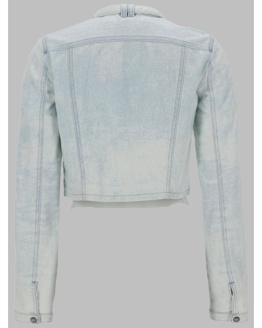 DIESEL Blue Mini Casual Jacket For