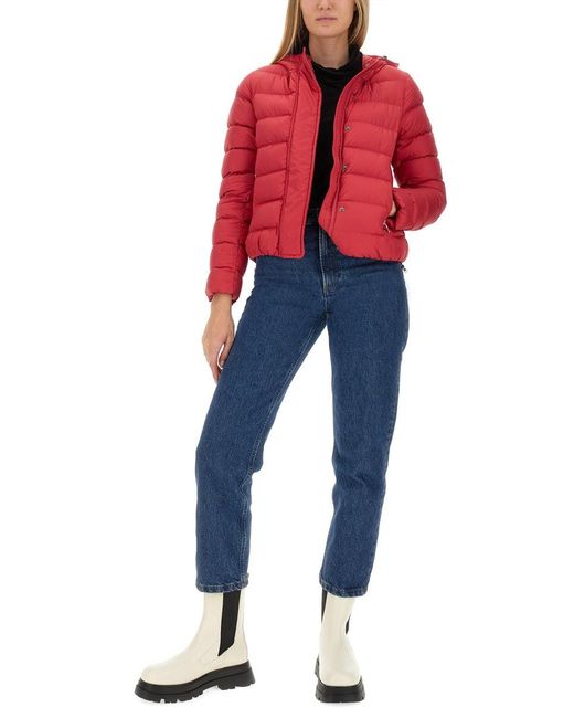 Colmar Red Jacket With Logo