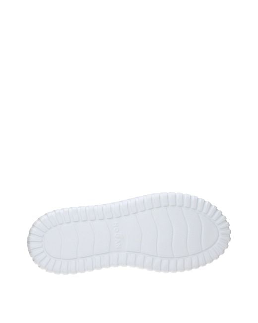 Hogan White Sneakers/ Leather