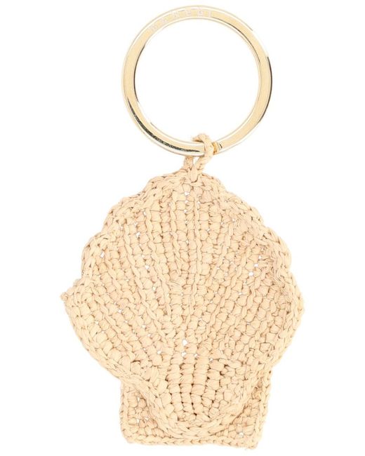 Manebí Natural Keyring Raffia