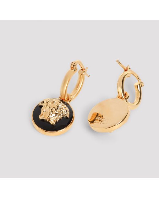 Versace Metallic Earrings