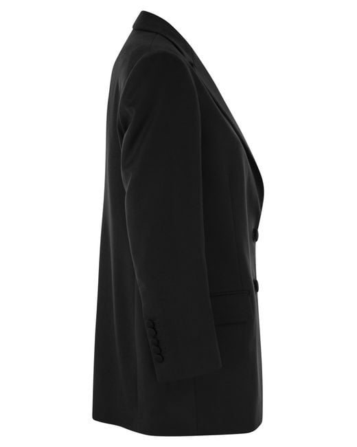 SAULINA Black Antonia Single Breasted Jacket