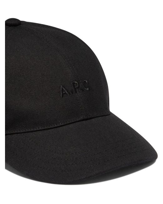 Cap A.P.C. pour homme en coloris Black