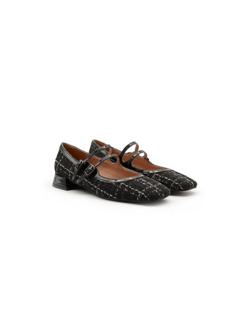 Bibi Lou White Ballet Flats