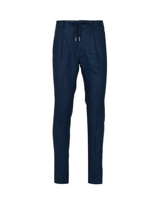 Tagliatore Blue Trousers