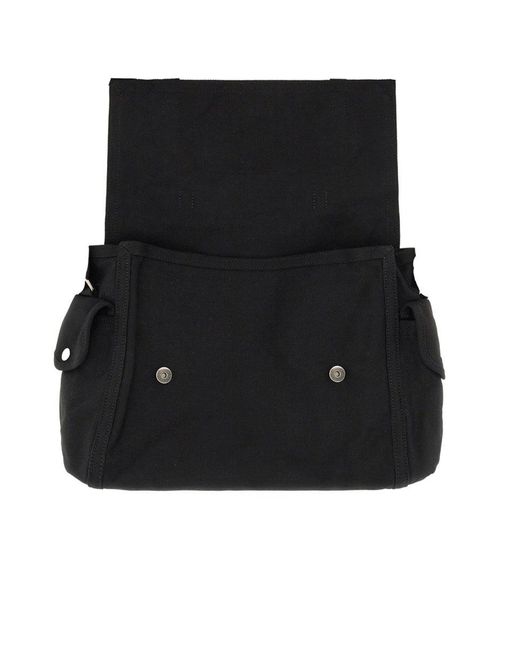 A.P.C. Black Borsa A Tracolla Con Logo for men
