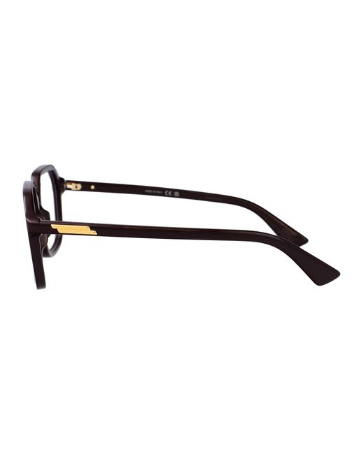 Bottega Veneta Black Acetate Optical Glasses