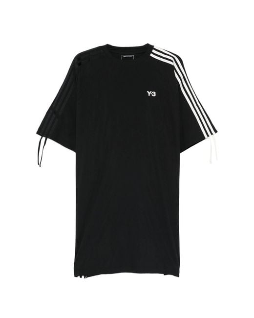 Y-3 Black W 3S Tee Dress