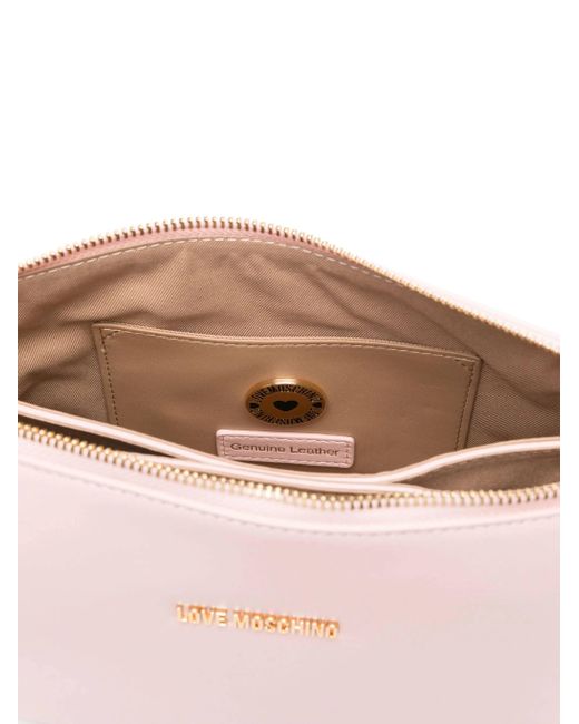 Love Moschino Pink Helle Rosa Ketten-Top-Handle-Tasche