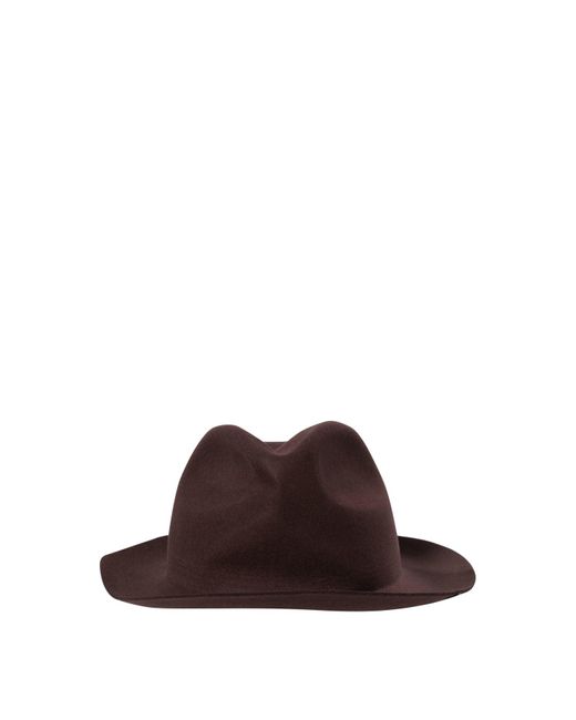 SUPERDUPER Brown Hobo Light Hats for men