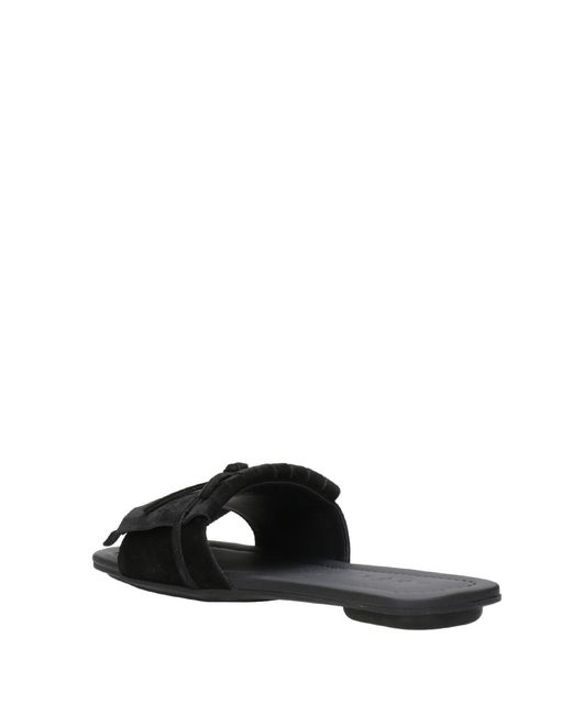 Hogan Black Sandals