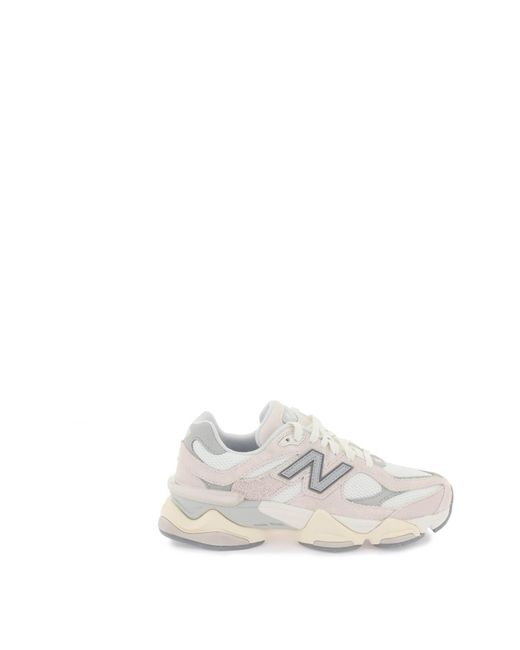 New Balance White 9060 Sneaker