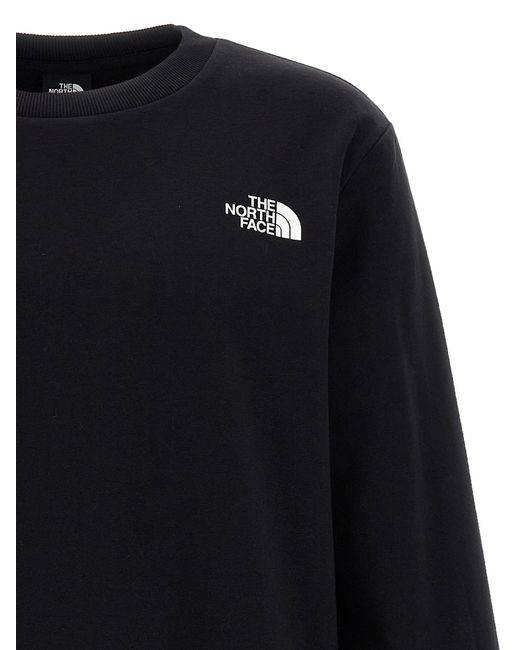 The North Face 'simple Dome Crew' Sweatshirt in het Blue voor heren