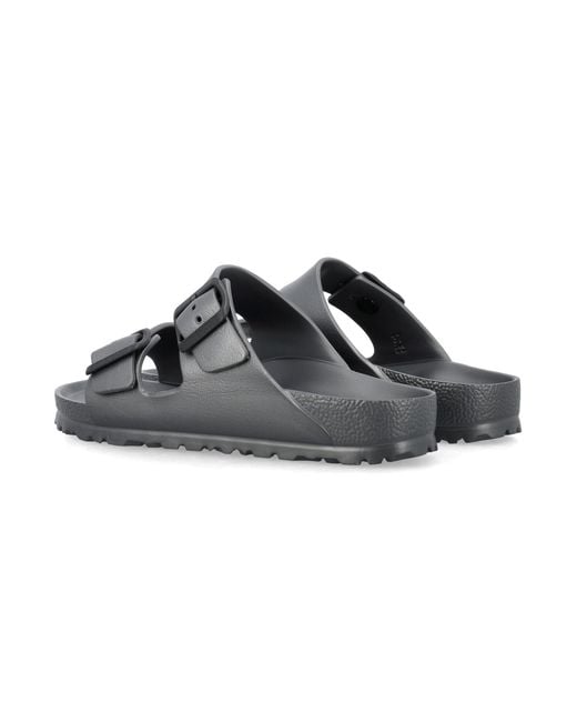 Birkenstock Gray Arizona Eva Anthracite Sandals Metallic for men