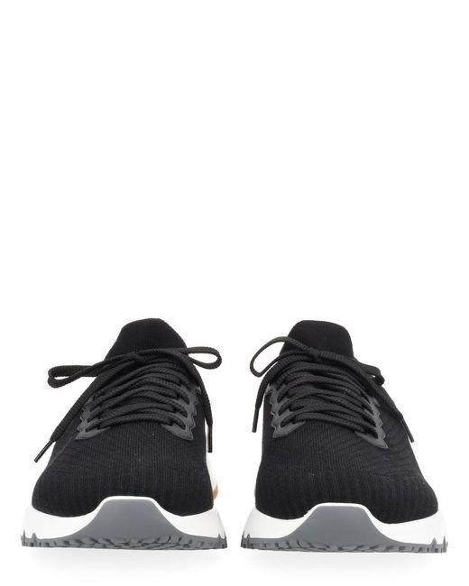 Brunello Cucinelli Black Sneaker Runner for men