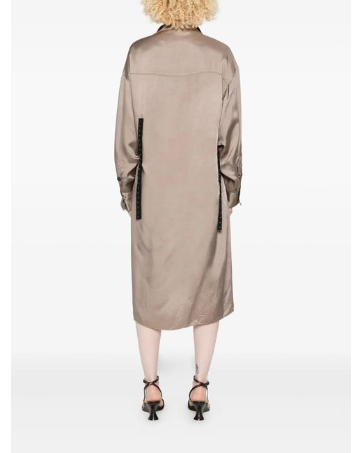 FEDERICO CINA Natural Blouse Dress