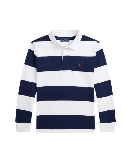 Polo Ralph Lauren Blue Classic Boy's Mini Polo T-Shirt