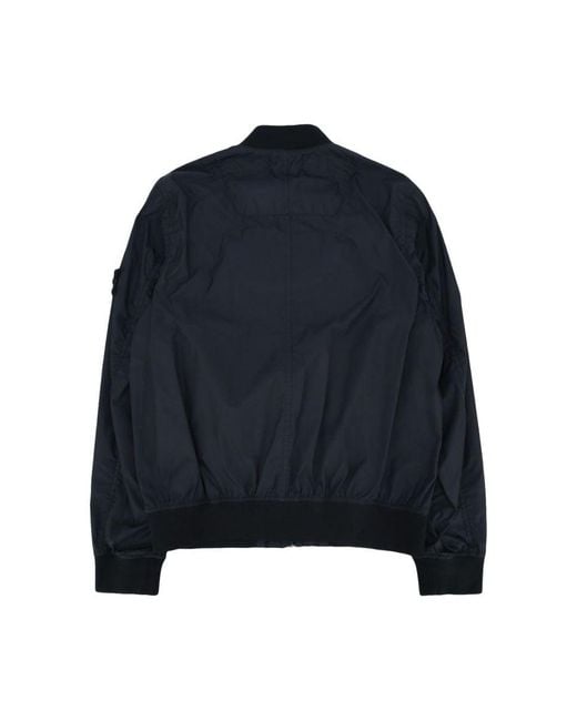 Stone Island Blue Bomber Jacket