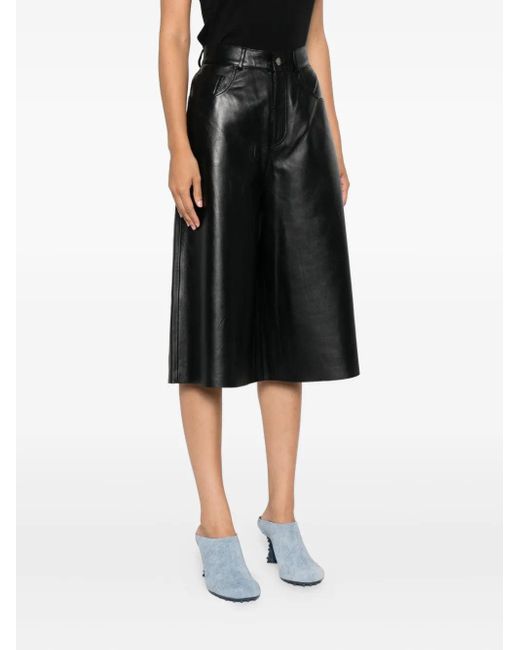 Haikure Black Ledershorts