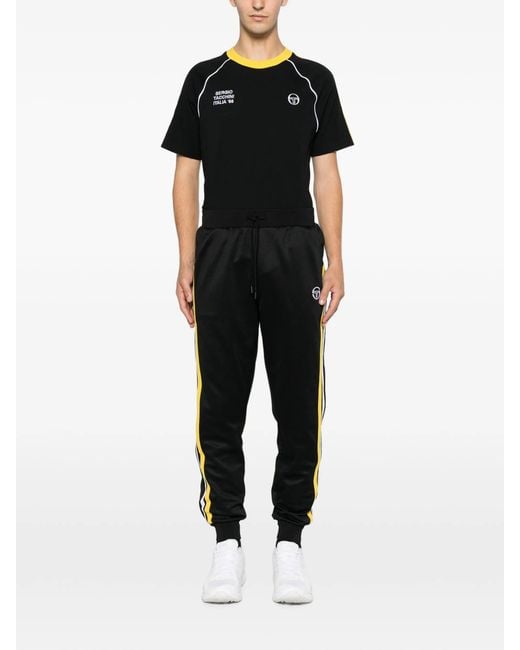 Sergio Tacchini Black New Ghibli Track Pant