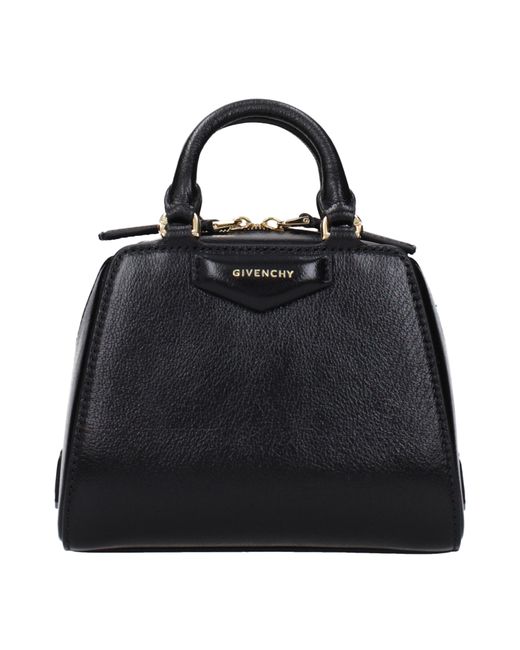 Givenchy Black Borse A Mano Antigona Cube Donna Pelle Nero