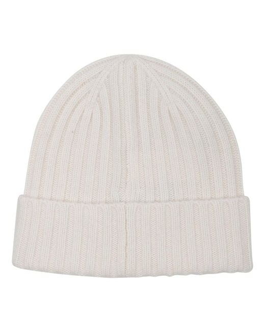 Mc2 Saint Barth Natural Cashmere Beanie Wengen for men