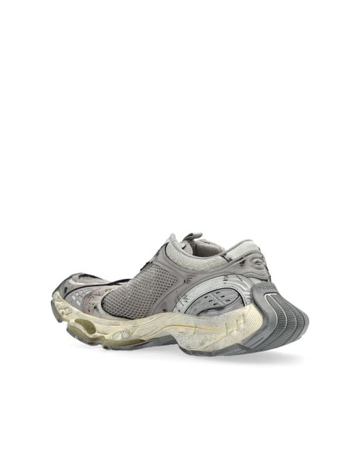 Balenciaga Gray Stapler Sneakers