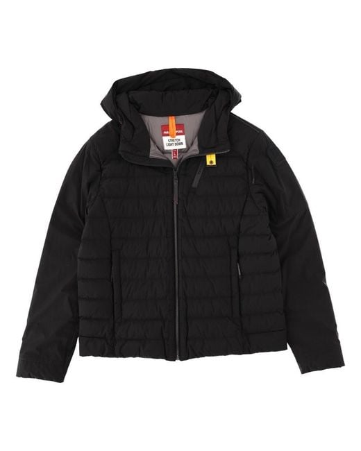 Parajumpers Black Trench Coat for men
