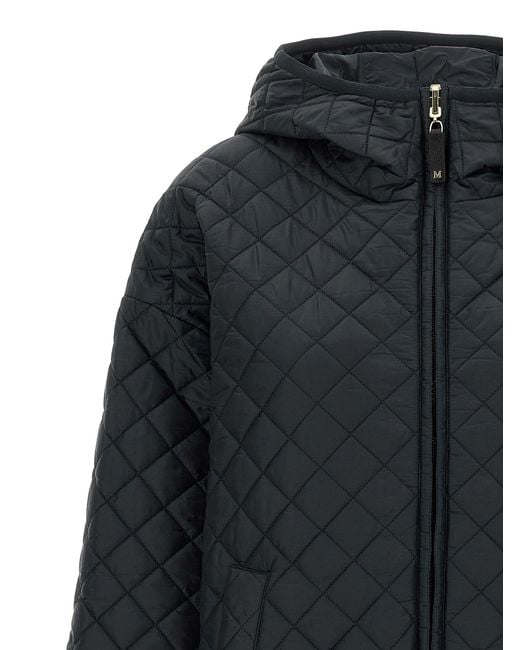 Max Mara Max Mara De Cube 'leo' Omkeerbare Jas in het Black