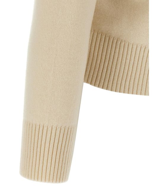 Pull de logo Puff Logo AMI pour homme en coloris Natural