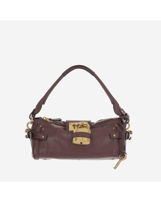 Borsa Paddington di Chloé in Purple