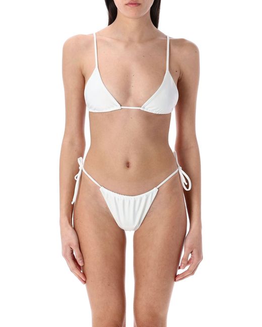 Swim By Di White Caprera Bikini