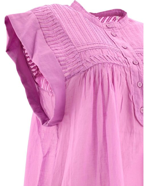 Robe Leazali Isabel Marant en coloris Pink