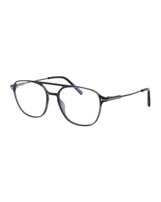 Tom Ford Brown Grigio/Altro Acetate Glasses for men