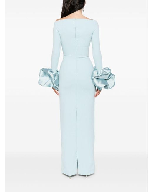 Solace London Blue Trost London Talia Maxi Kleid