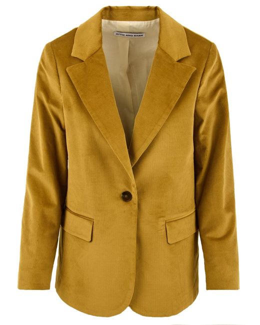 Attic And Barn Attic En Barn Jackets Okers in het Yellow