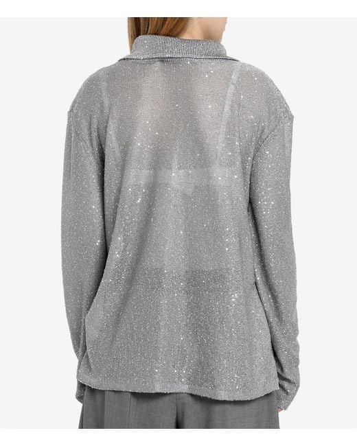 MSGM Gray Sweaters