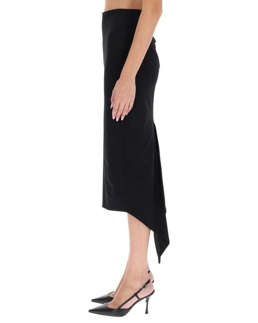 Thelatest Black "Bree" Midi Skirt