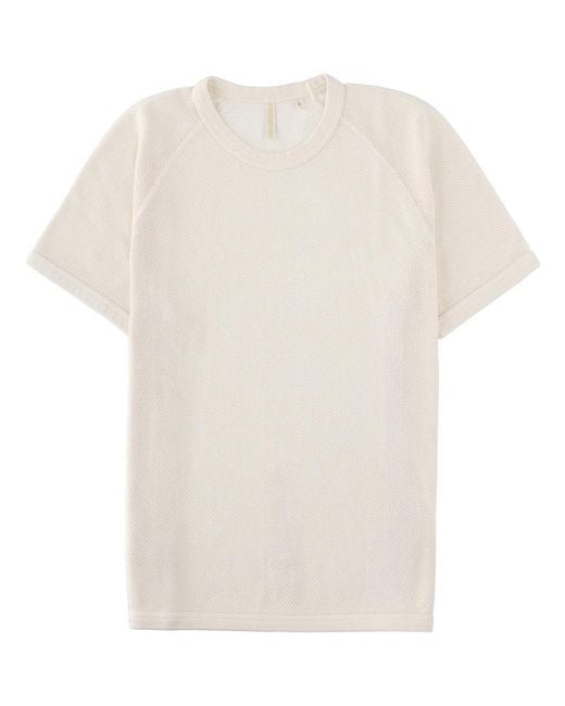 sunflower White T-Shirt Traforata
