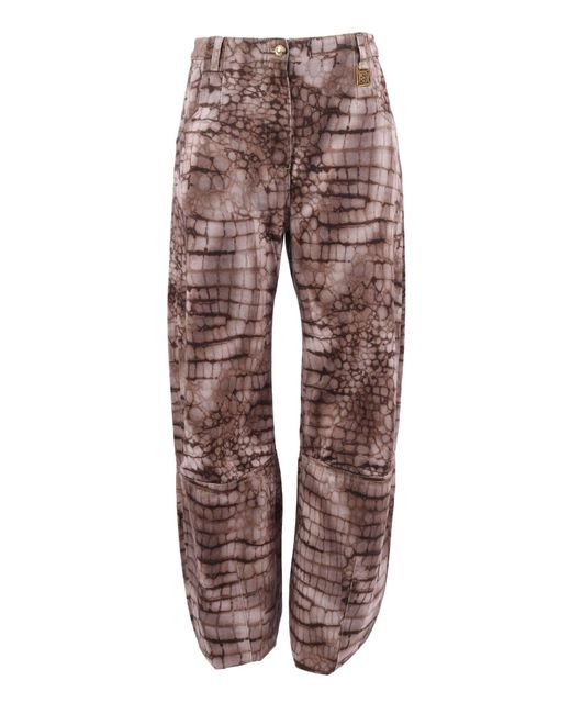 Elisabetta Franchi Brown I'M Not Sure I'M Ready To Go
