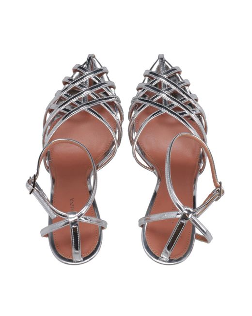 Castagna Metallic Sandals