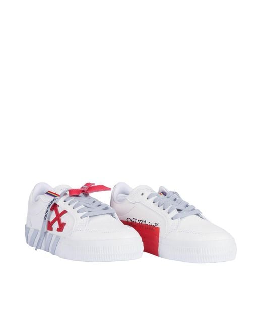 Off-White c/o Virgil Abloh White B Vulc Low Leather 001