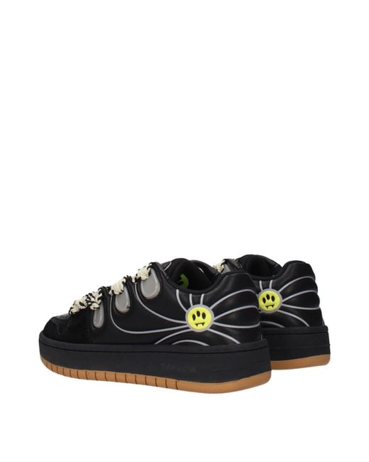 Barrow Black Sneakers Skate Leather