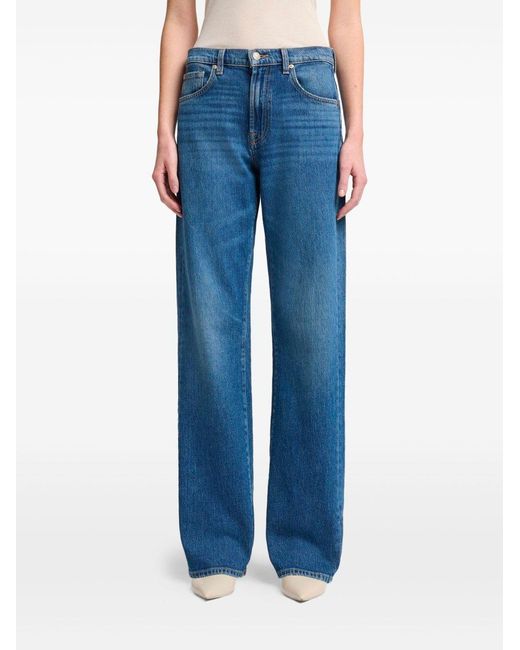 Seven7 Blue Tess Trouser Explorer