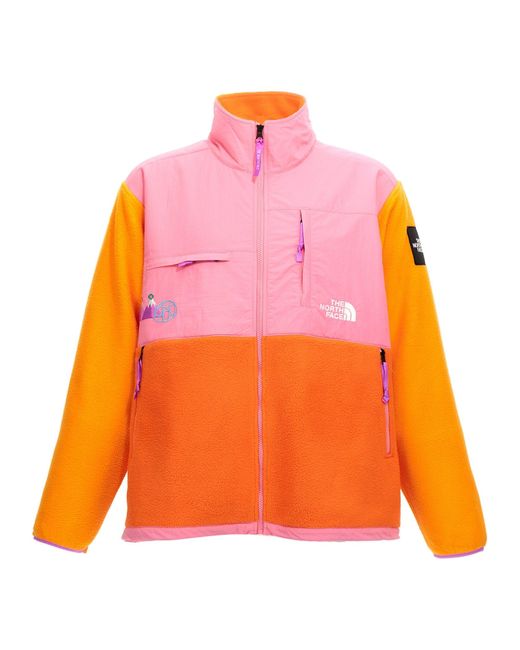 The North Face Orange Retro Denali Casual Jackets, Parka for men
