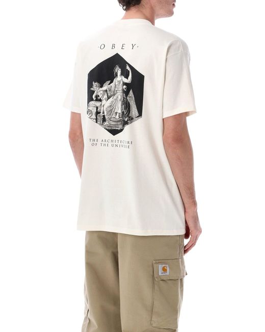 Obey White T Shirts And Polos for men