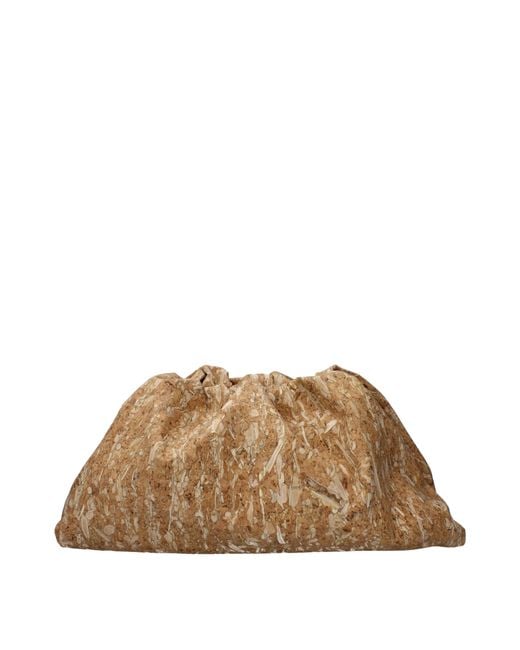 Bottega Veneta Brown Pochette Cork/Natural