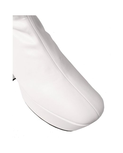 PLATAPATIGA Tire de botas Prada de color White